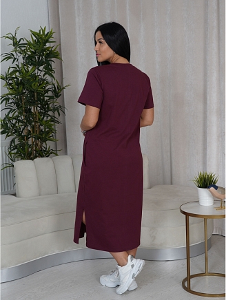 Женское платье Рамона / Бордо