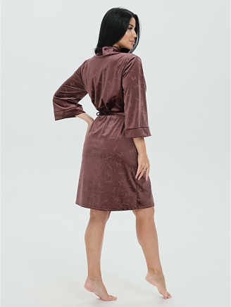 Женский халат Ирма / Сухая роза