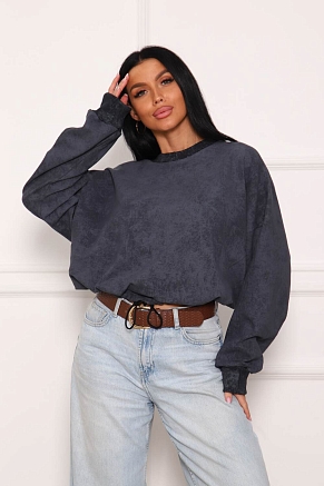 Женский свитшот 84302 / графит