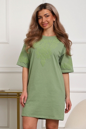 Женская туника 29533 / оливковый