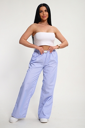 Женские брюки 35337 / голубая полоска