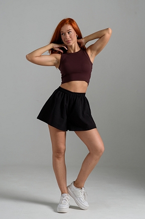 Женский топ 14408/2 / шоколад