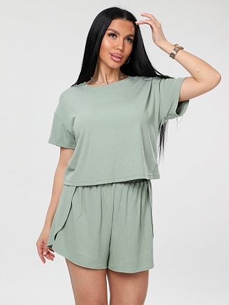 Женская пижама П-107(Л) / Зеленый