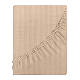 Простыня на резинке "Verossa" Stripe / Bronze