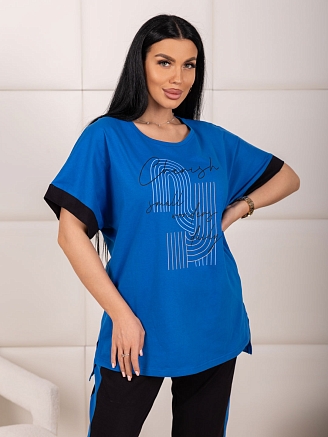 Женский костюм мод.2173 / Синий