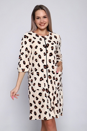 Женский халат 513 / Леопард