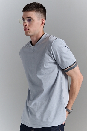 Футболка мужская 14490 / светло-серый