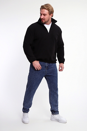 Мужская толстовка 37003 / черный