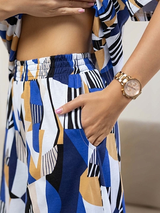 Женский костюм мод.2081 / Синий