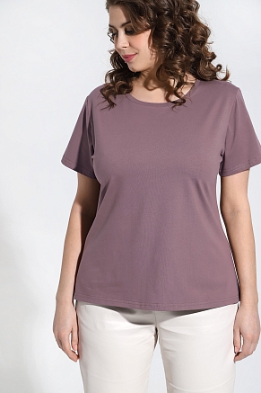 Женская футболка Базис-4 / лиловый