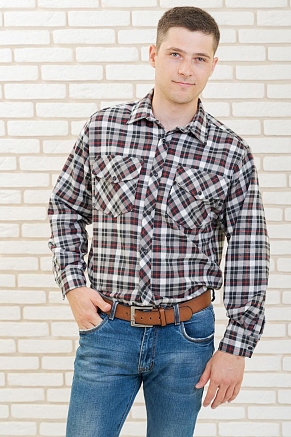 Рубашка мужская Фуле Арт. 176 / расцветки в ассортименте