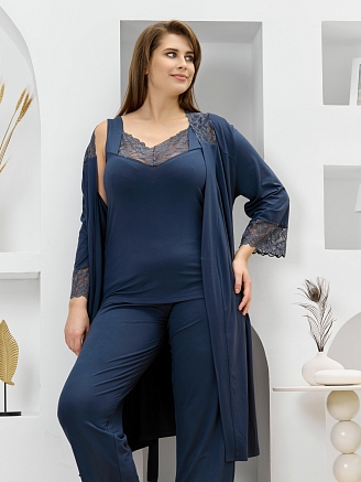 Женская пижама Джара-2 П-501 / антрацит