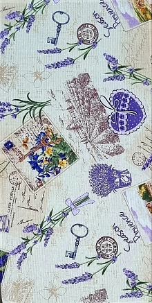 Полотенце кухонное вафельное полотно Шахты / В ассортименте