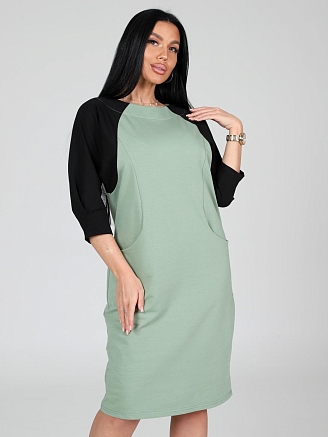 Женское платье Воксель / оливковый