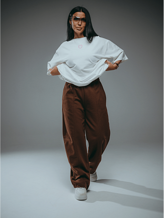 Женские брюки Габриэль / Коричневый