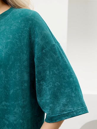 Женская туника Миэла-1 / изумрудный