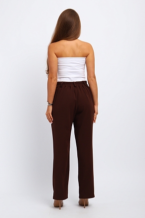 Женские брюки 31986 / коричневый
