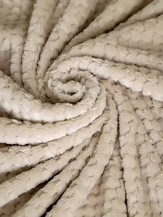 Плед велсофт арт. ПЛЕД100 / Бежевый