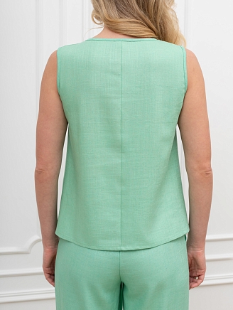 Женская блузка (топ) Сибелла-5 БЛ-036 / зелёный