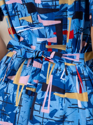 Женский халат мод.1683/11 / Синий