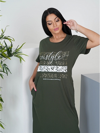 Женское платье Рамона / Хаки