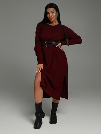 Женское платье Алисия / Бордо