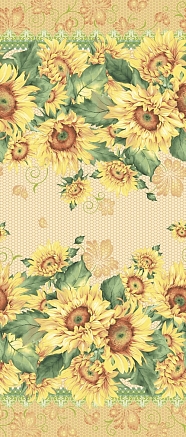 Полотенце банное вафельное полотно / Хуторянка 1