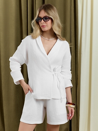 Женская блузка Асель-1 / белый