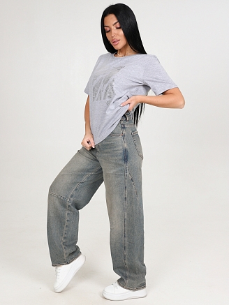 Женская футболка М-980 / Серый