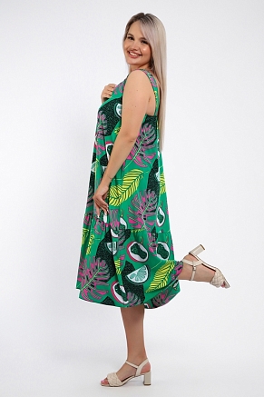 Женский сарафан Саванна 740 / Зеленый