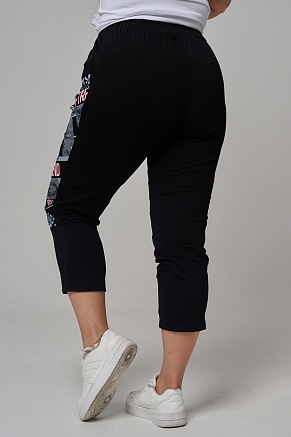 Женские брюки 7496 / черный