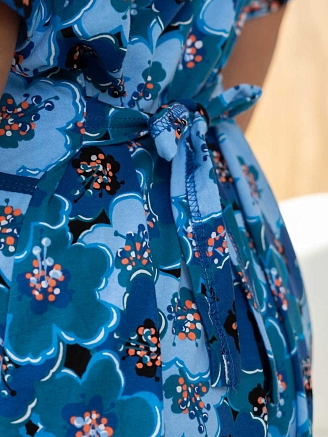 Женский халат мод.1781/4 / Синий