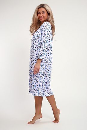 Женская ночная сорочка 51200 / голубой