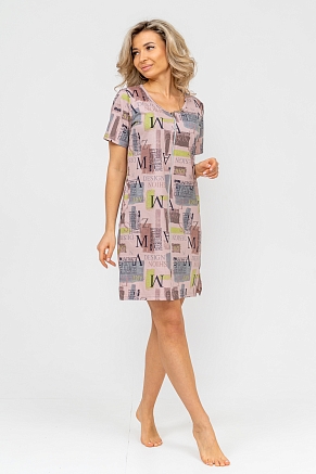 Халат женский 36733 / бежевый