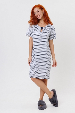 Женская ночная сорочка 2119/2 / Горох