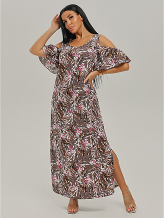 Женское платье Новелла / Кофе