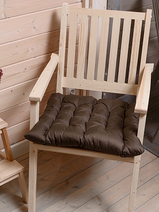 Подушка для садовой мебели арт. PO52x60-1 / Горький шоколад