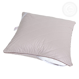 Подушка "Верблюжья шерсть" тик / Премиум