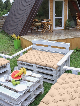 Матрас для садовой мебели арт. МО80 / Бежевый