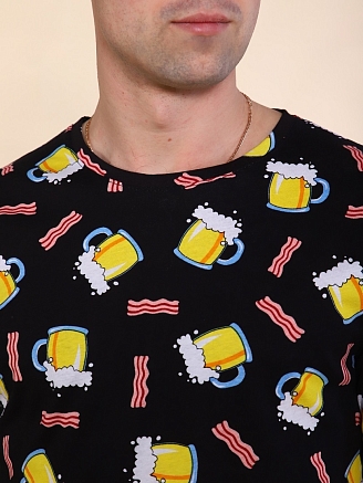 Мужская футболка Пиво 2217 / Черный