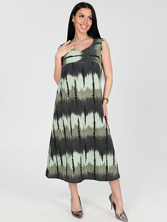 Женское платье Мираж ПлК-2916 / Северное сияние зеленое