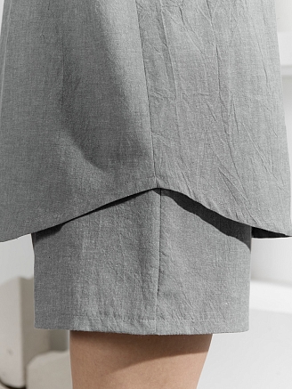 Женский костюм Ангелина-1 / серый меланж