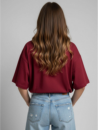 Женская футболка Анита-2 / Бордо