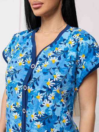 Женский халат мод.1472/11 / Синий