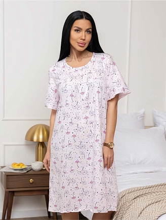 Женская сорочка мод.1092/26 / Розовый