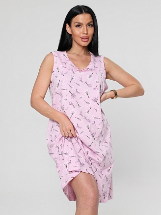 Женская ночная сорочка М-197 / лаванда