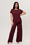 Женский костюм с брюками 2280/2 / Бордовый