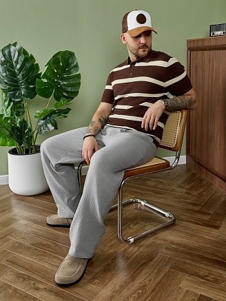 Мужские брюки Нептун-2 / серый