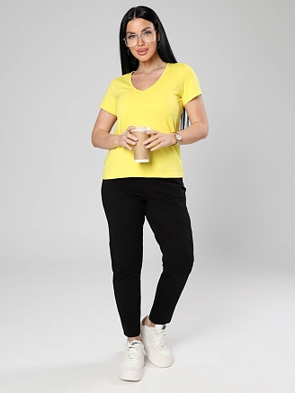 Женская футболка Заира / желтый