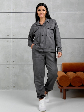 Женский костюм мод.2070/4 / Серый